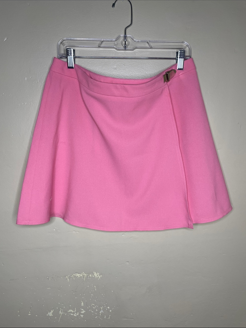 Vintage HEAD Pink Wrap Front Metal Closure Tennis & Golf Country Club Skirt 18